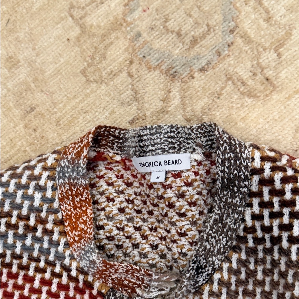 Veronica Beard Multicolor Knit Jacket - image 2